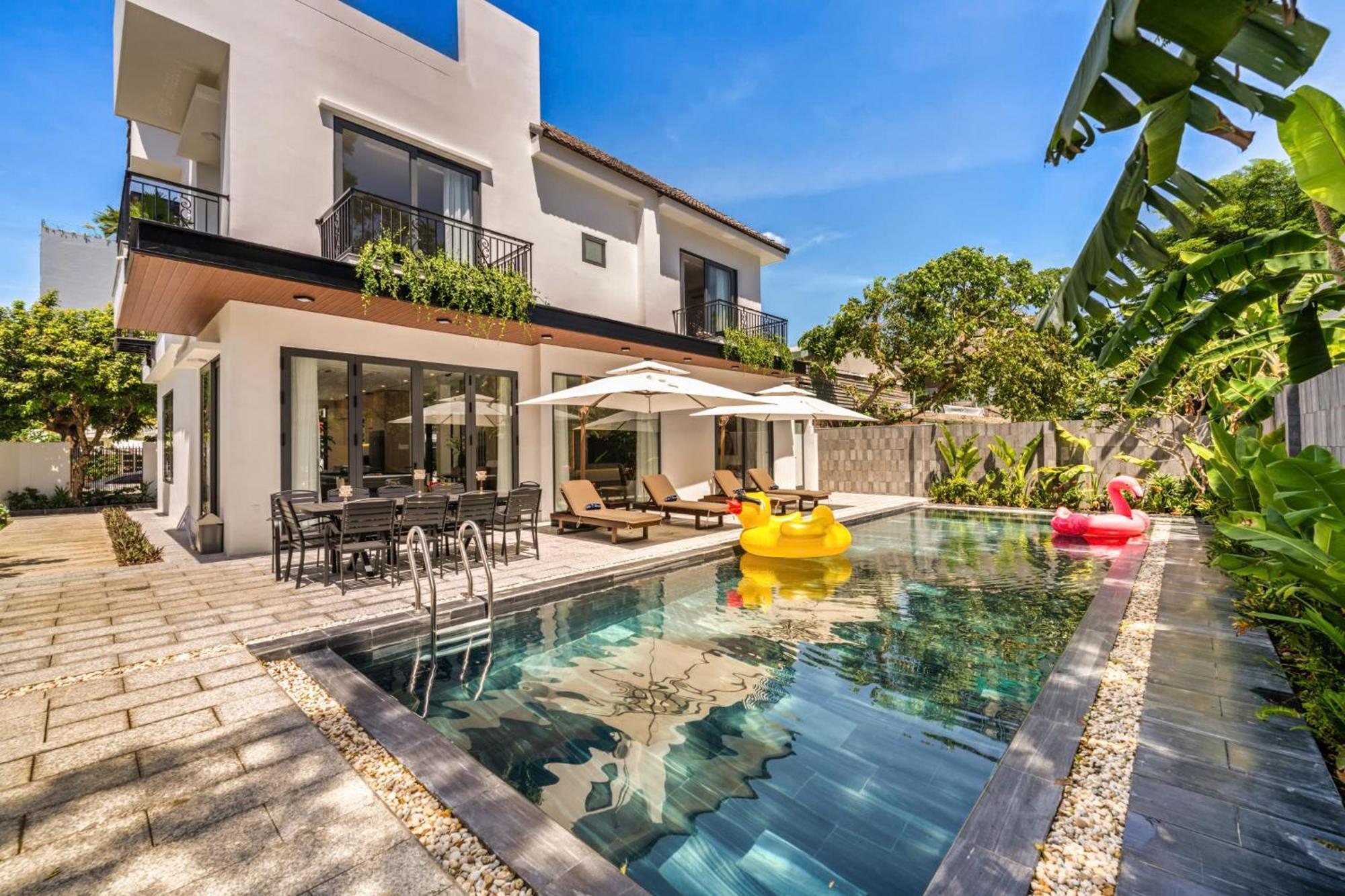 Luxurious 500M Villa, Private Pool, 300M To Beach دا نانغ المظهر الخارجي الصورة