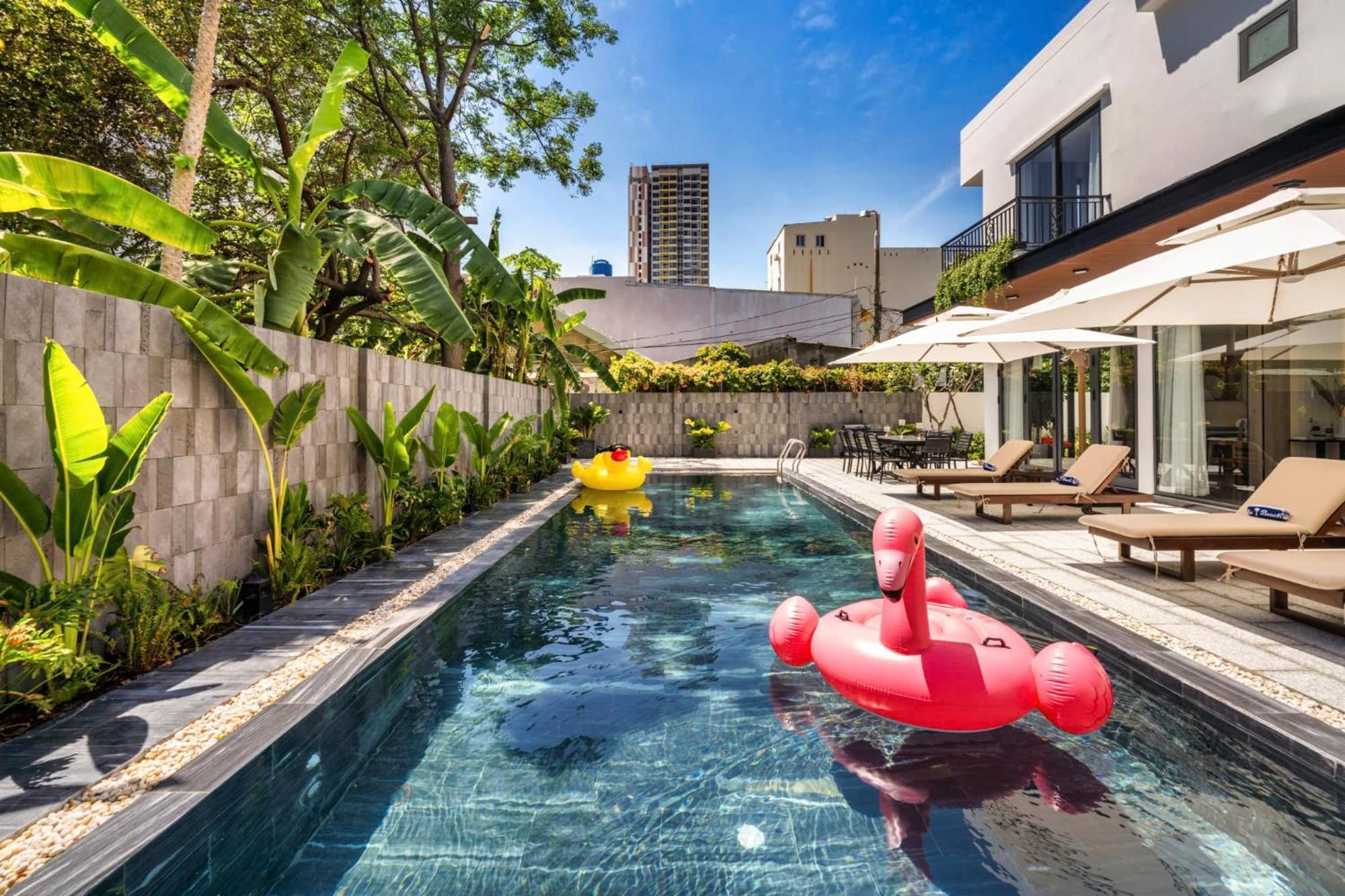 Luxurious 500M Villa, Private Pool, 300M To Beach دا نانغ المظهر الخارجي الصورة